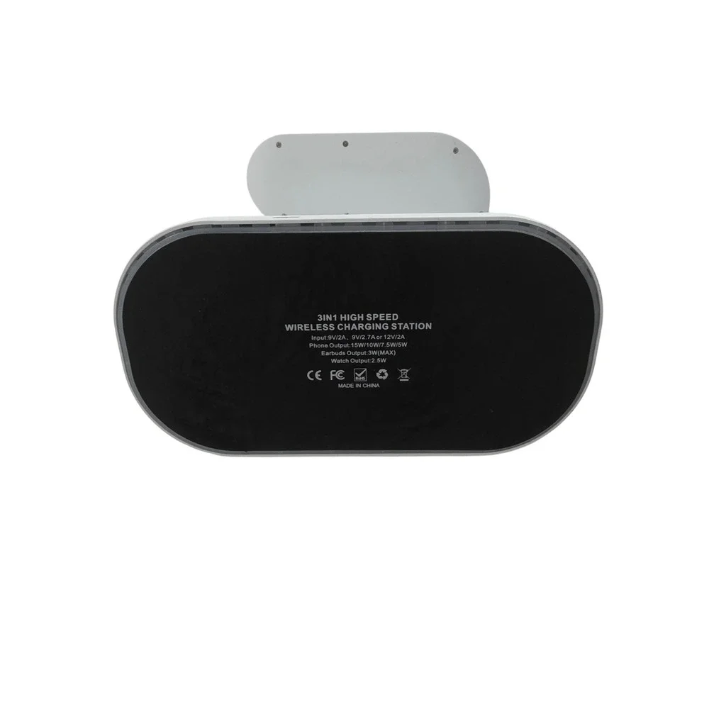 3 in 1 Wireless Charging Station Fast 15W Dock for Samsung watch, phone, earbuds